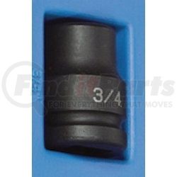 Grey Pneumatic 3024R 3/4" Drive x 3/4" 6 Point Standard Impact Socket