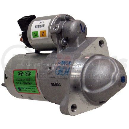 MPA Electrical 19507 Starter Motor - 12V, Delco, CW (Right), Permanent Magnet Gear Reduction