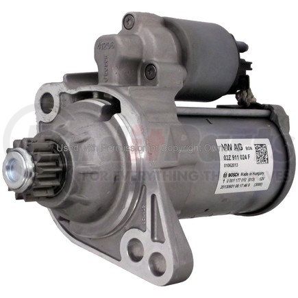 MPA Electrical 19556 Starter Motor - 12V, Bosch, CCW (Left), Permanent Magnet Gear Reduction