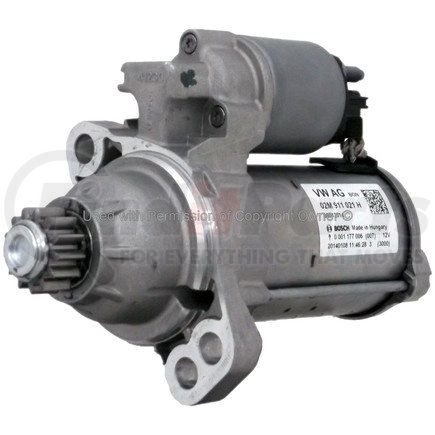 MPA Electrical 19557 Starter Motor - 12V, Bosch, CCW (Left), Permanent Magnet Gear Reduction