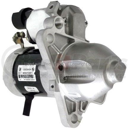 MPA Electrical 19575 Starter Motor - 12V, Mitsubishi, CW (Right), Permanent Magnet Gear Reduction