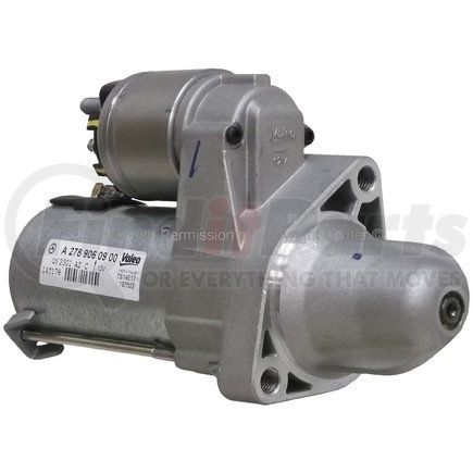 MPA Electrical 19601 Starter Motor - 12V, Valeo, CW (Right), Permanent Magnet Gear Reduction