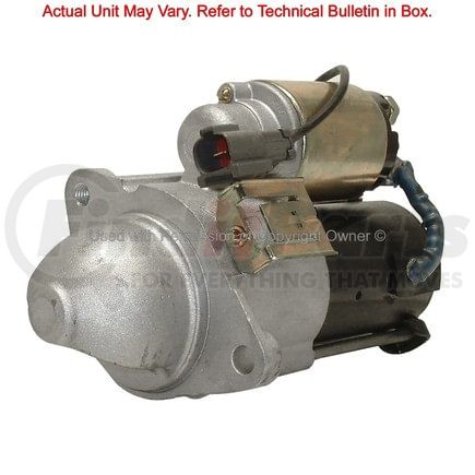 MPA Electrical 6749S Starter Motor - 12V, Delco/Hitachi, CW (Right), Permanent Magnet Gear Reduction