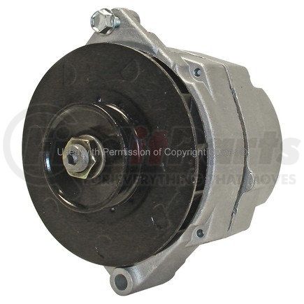 MPA Electrical 7272103 Alternator - 12V, Delco, CW (Right), with Pulley, Internal Regulator