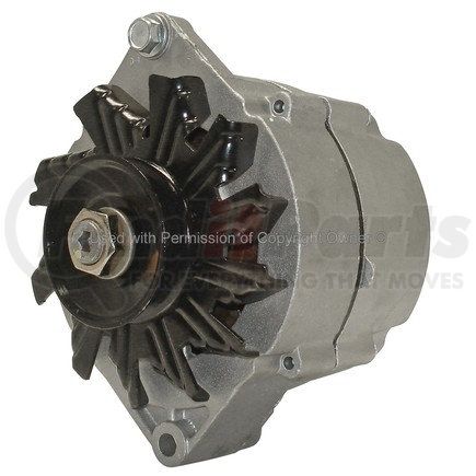 MPA Electrical 7111103 Alternator - 12V, Delco, CW (Right), with Pulley, External Regulator