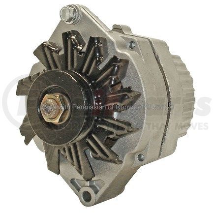 MPA Electrical 7127106 Alternator - 12V, Delco, CW (Right), with Pulley, Internal Regulator