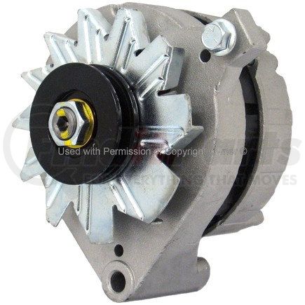 MPA Electrical 7088102 Alternator - 12V, Ford, CW (Right), with Pulley, Internal Regulator