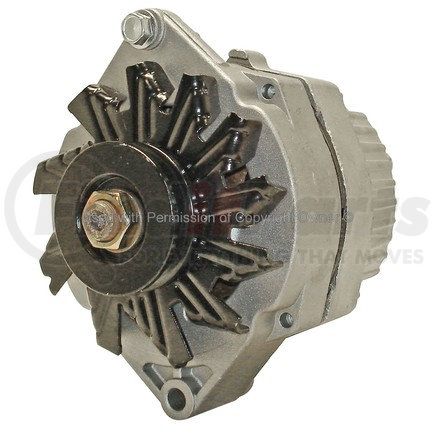 MPA Electrical 7127106N Alternator - 12V, Delco, CW (Right), with Pulley, Internal Regulator