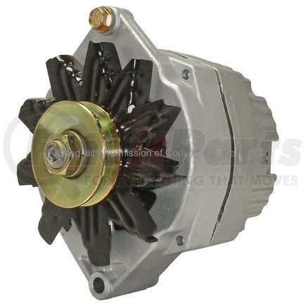 MPA Electrical 7127109 Alternator - 12V, Delco, CW (Right), with Pulley, Internal Regulator