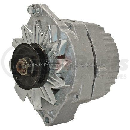 MPA Electrical 7128103 Alternator - 12V, Delco, CW (Right), with Pulley, Internal Regulator