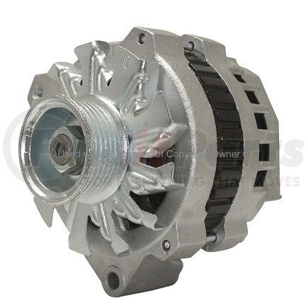 MPA Electrical 7931607 Alternator - 12V, Delco, CW (Right), with Pulley, Internal Regulator
