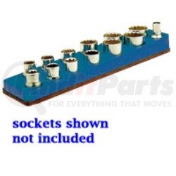 Mechanic's Time Savers 711 3/8 in. Drive Magnetic Blue Socket Holder   5.5-22mm