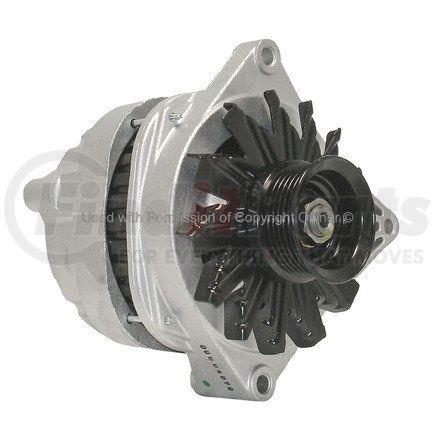 MPA Electrical 8213607N Alternator - 12V, Delco, CW (Right), with Pulley, Internal Regulator