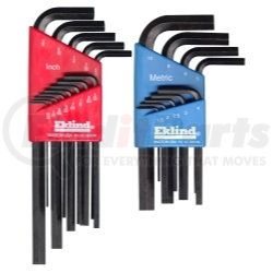 Eklind Tool Company 10022 22 Piece Combination Short and Long Hex-L™ Hex Key Sets