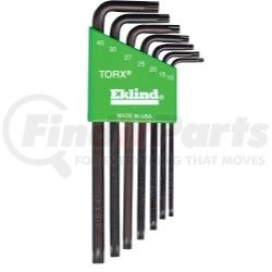 EKLIND TOOL COMPANY 10907 7 Piece Long Torx® L-Key Set