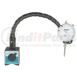 Central Tools 3D102 0 to 1” Dial Indicator with Magnetic Base