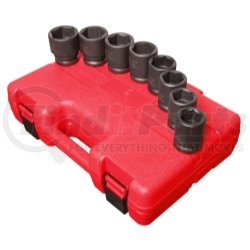 Sunex Tools 4680 3/4" Drive, SAE Impact Socket Set, 8 Pc.