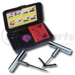 Black Jack Tire Repair KT-20SC Small Repair Kit With Chrome Tools