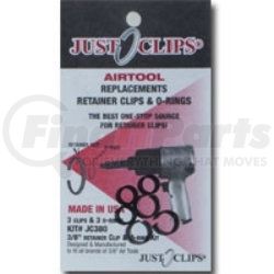 Just Clips 500-12 12Pack 1/2 Anvi