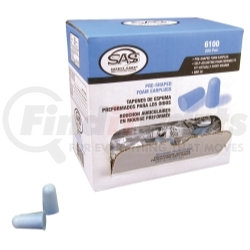 SAS Safety Corp 6100 Foam Ear Plugs