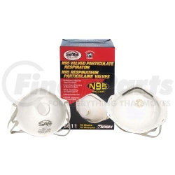 SAS Safety Corp 8611 Particulate Respirator - N95 Valved Facemask