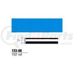 3M 723-08 Trim Stripe Tape - Scotchcal™ Striping Tape, Blue, 5/16"