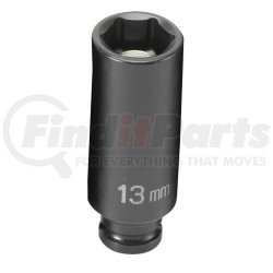 Grey Pneumatic 913MDG 1/4" Drive x 13mm Magnetic Deep