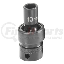 Grey Pneumatic 1010UM 3/8" Drive x 10mm Standard Universal Impact Socket