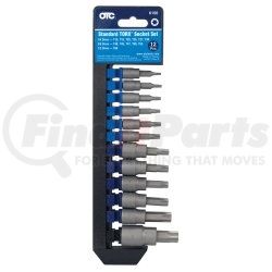 OTC Tools & Equipment 6100 12 pc. 1/4”, 3/8” and 1/2” Square Dr. Bulletproof Torx® Bit Socket Set