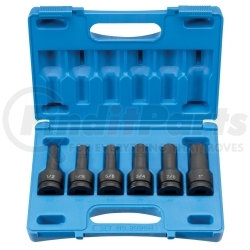 Grey Pneumatic 8096H 6-Piece 3/4 in. Drive Hex Driver Set