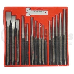 Astro Pneumatic 1600 16 Pc. Punch and Chisel Set