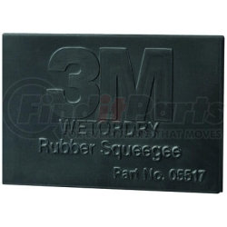 3M 5518 Wetordry™ Rubber Squeegee 05518, 2" x 3"