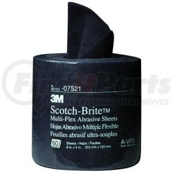 3M 7521 Scotch-Brite™ Multi-Flex Abrasive Sheet Roll 07521 General Purpose, 8" x 20'