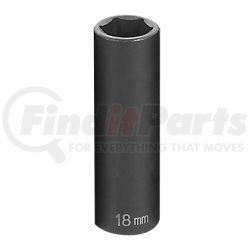 Grey Pneumatic 2018MD 1/2" Drive x 18mm Deep