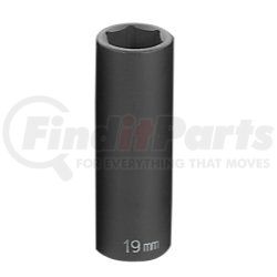 Grey Pneumatic 2019MD 1/2" Drive x 19mm Deep