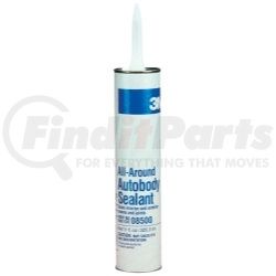 3M 8500 All-Around Autobody Sealant 08500, 1/10 gal cartridge