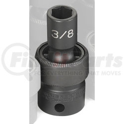 Grey Pneumatic 1012U 3/8" Drive x 3/8" Standard Universal Impact Socket
