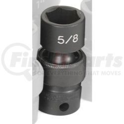 Grey Pneumatic 1020U 3/8" Drive x 5/8" Standard Universal Impact Socket