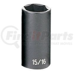 Grey Pneumatic 1030D 3/8" Drive x 15/16" Deep Impact Socket