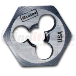 Hanson 6327 High Carbon Steel Hexagon 5/8" Across Flat Die 6mm-1.00