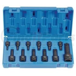 Grey Pneumatic 1234T Assorted Drive 12 Piece Int. Star Impact Driver Set