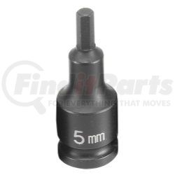 Grey Pneumatic 1905M 3/8" Drive x 5mm Hex Driver