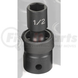 Grey Pneumatic 2016U 1/2" Drive x 1/2" Standard Universal Socket