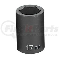 Grey Pneumatic 2017M 1/2" Drive x 17mm Standard