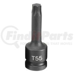 Grey Pneumatic 2155T 1/2" Drive x T55 Internal Star Impact Driver