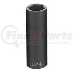 Grey Pneumatic 2024D 1/2" Drive x 3/4" Deep
