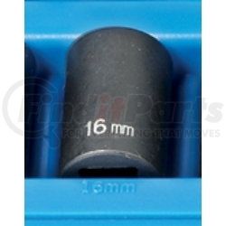 Grey Pneumatic 2116M 1/2" Drive x 16mm Standard - 12 Point