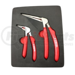 E-Z Red KWP2 Kiwi Pliers Set - 2-Piece, includes 6" Short Nose and 8" Long Nose Kiwi Pliers