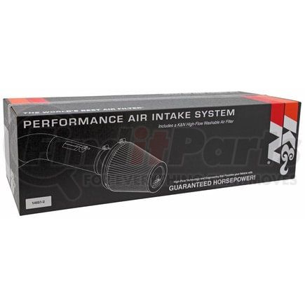 K&N Engineering Inc. 77-2581KP Performance Air Intake System