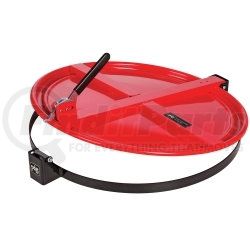 New Pig Corporation DRM659-BK Storage Drum Lid - Latching, Black, For 55 gal. Steel Drums, Bolt-Ring